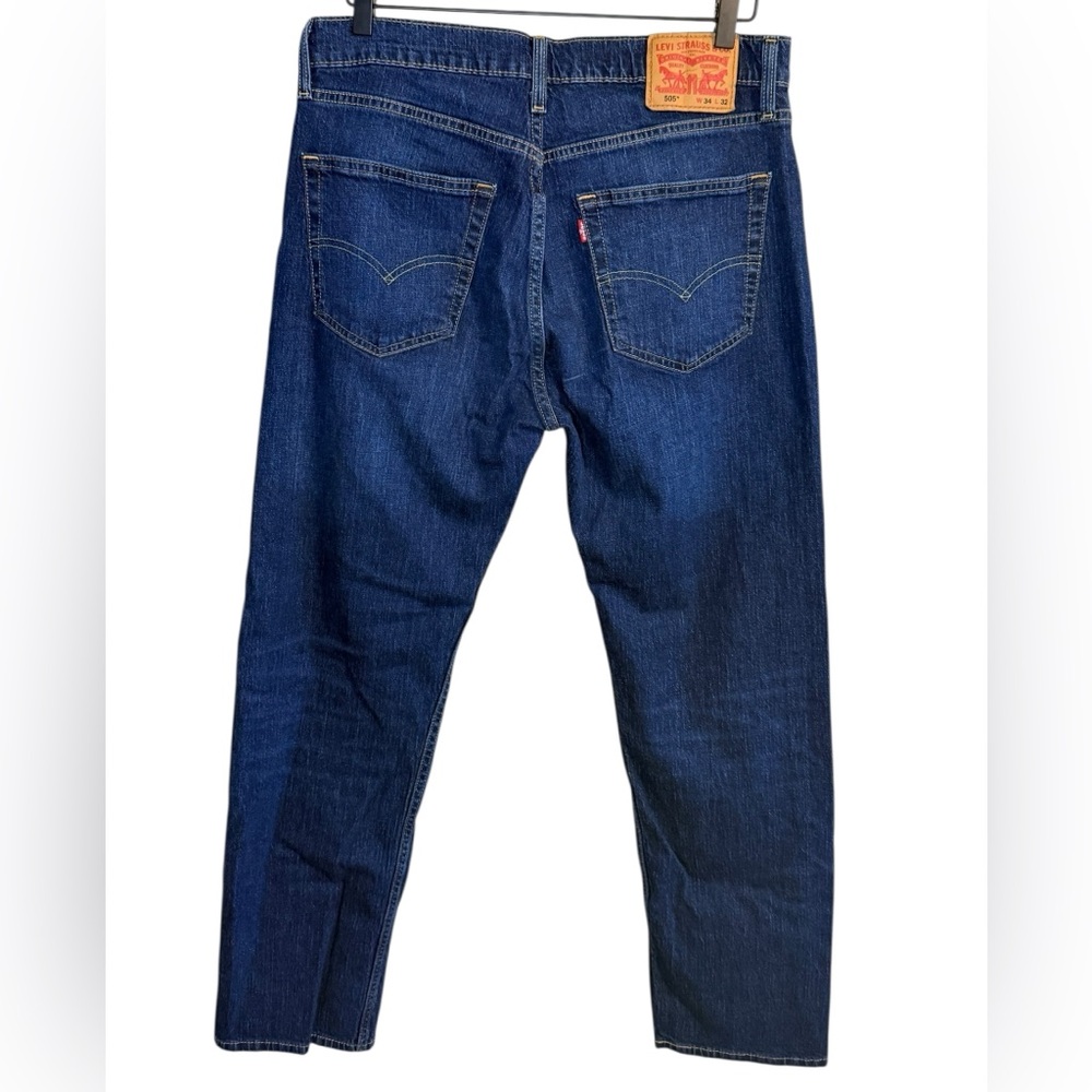 Levi’s Men’s Sz 34 x 32 Regular Fit Straight Leg Jeans - Picture 6 of 6